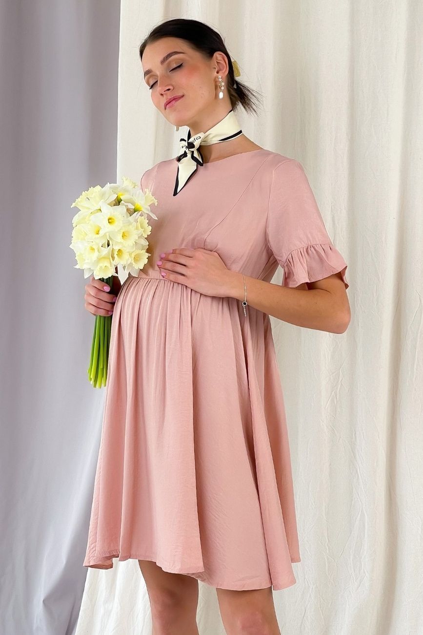 Dress for pregnant and nursing mothers 4249754