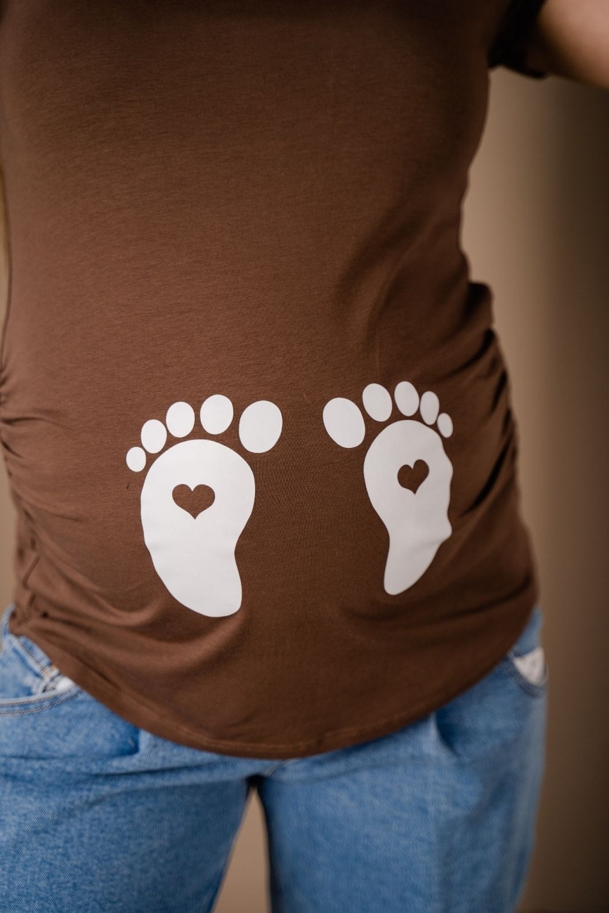 T-shirt for pregnant and nursing mothers "To Be" 4076041-51