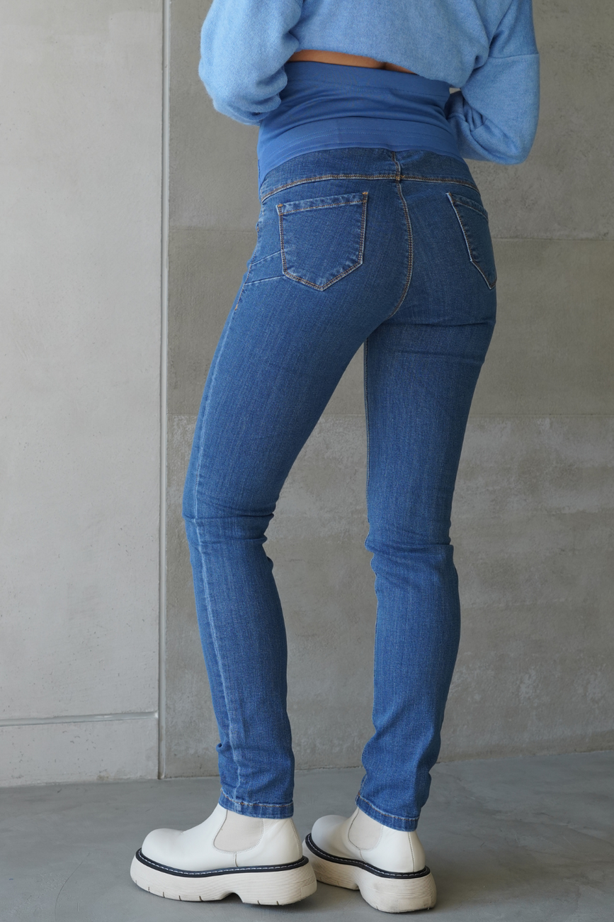 Maternity jeans with double tummy support "To Be" 1225500-4