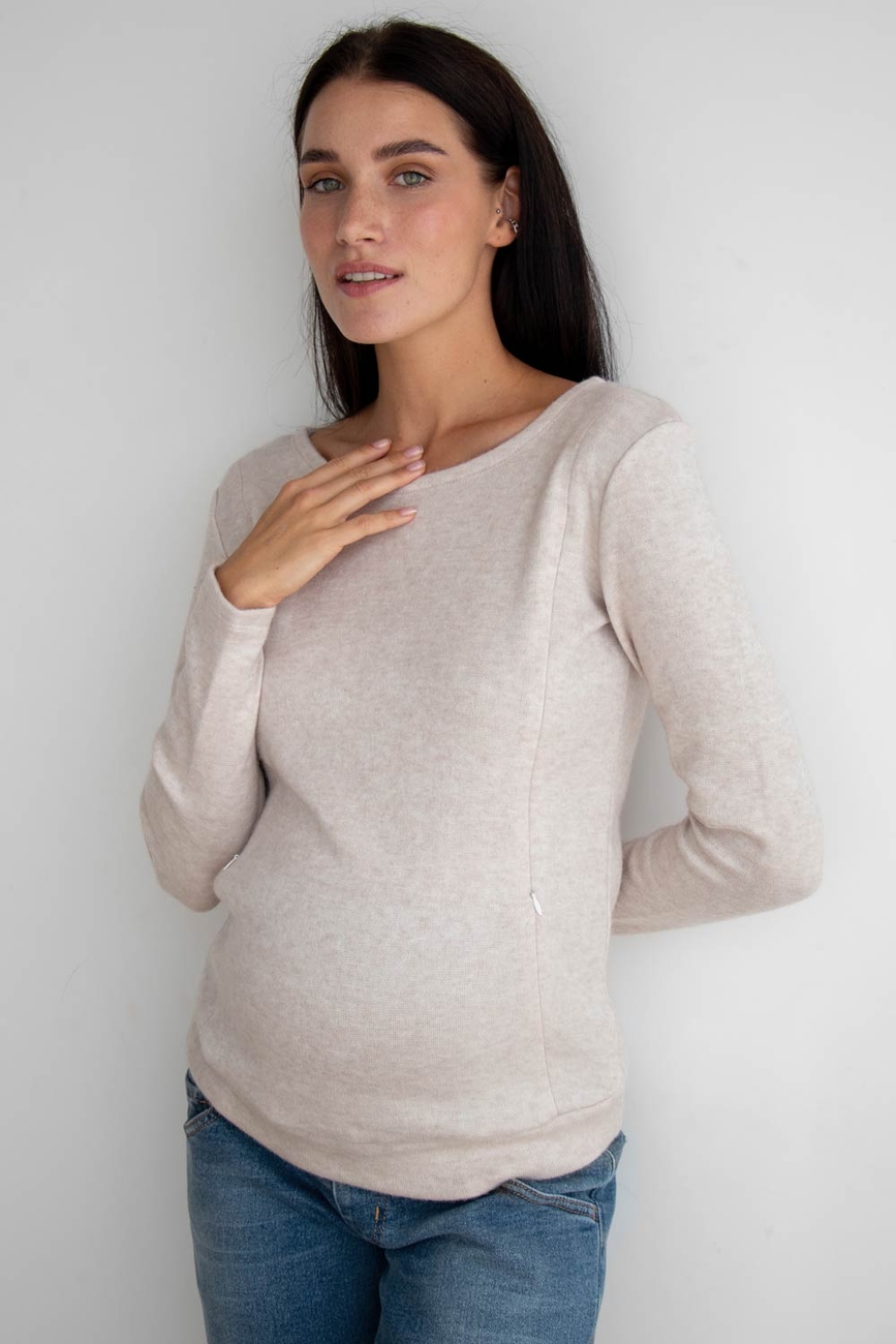Angora jumper for pregnant and nursing mothers "To Be" 4015152
