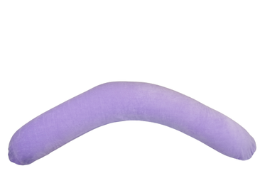 Подушка для вагітних і годування Comfort, кульки пінополістиролу, фіолетова
