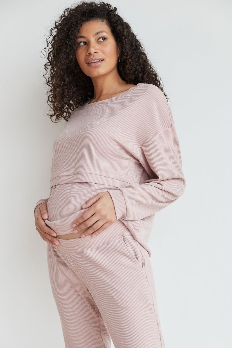 Домашние штаны для беременных и кормящих мам "To Be"