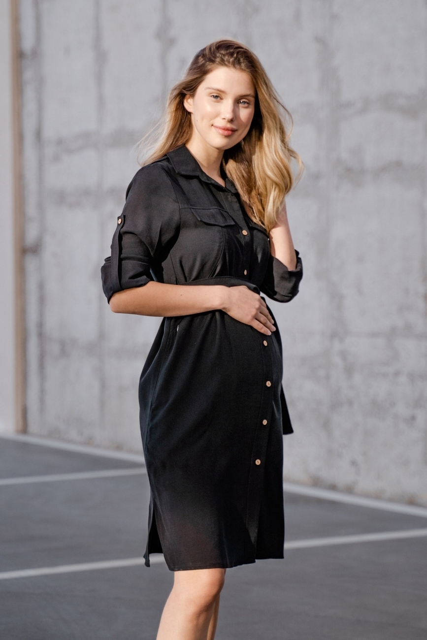 Dress for pregnant and nursing mothers "To Be" 4273756