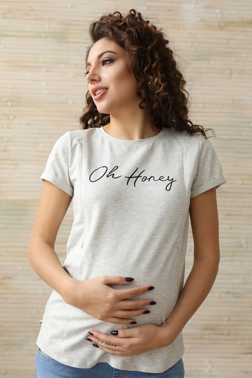 T-shirt for pregnant and nursing mothers "To Be" 3180041-71