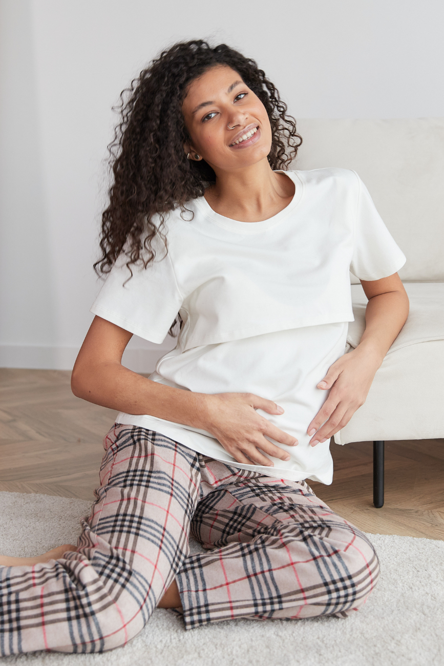 Пижама для беременных и кормящих мам "To Be"