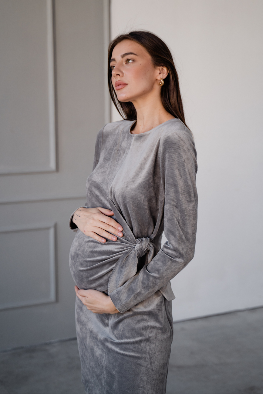 Dress for pregnant and nursing mothers "To Be" 4208127