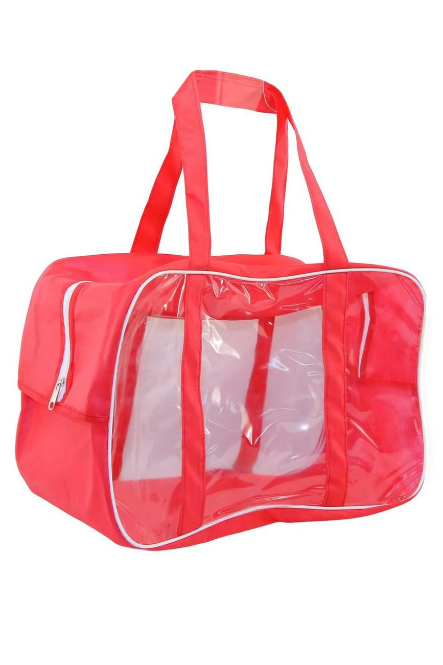 Набір із 3 сумок в пологовий будинок S+M+XL червоний